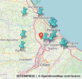 Mappa Via Santa Lucia, 65010 Spoltore PE, Italia (7.07167)