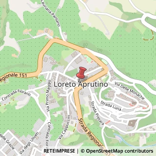 Mappa Via Roma, 1, 65014 Loreto Aprutino PE, Italia, 65014 Loreto Aprutino, Pescara (Abruzzo)