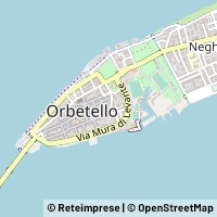 Karte Orbetello