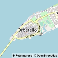 Hartă Orbetello