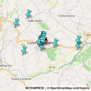 Mappa Contrada Fornace, 65010 Loreto Aprutino PE, Italia (1.226)