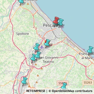 Mappa Strada Vicinale Acquatorbida, 65129 Pescara PE, Italia (5.34182)