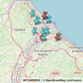 Mappa Strada Vicinale Acquatorbida, 65129 Pescara PE, Italia (3.32154)