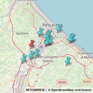 Mappa Strada Vicinale Acquatorbida, 65129 Pescara PE, Italia (3.05692)