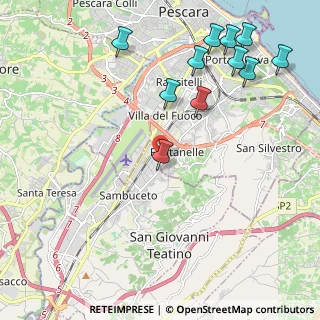 Mappa Strada Vicinale Acquatorbida, 65129 Pescara PE, Italia (2.68273)