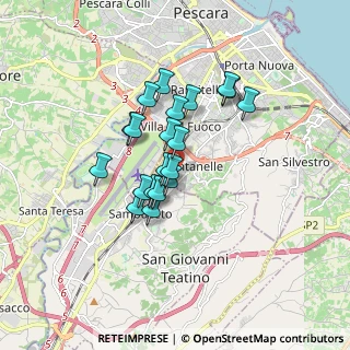 Mappa Strada Vicinale Acquatorbida, 65129 Pescara PE, Italia (1.343)