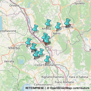 Mappa SS 315, 01028 Orte VT (12.10667)