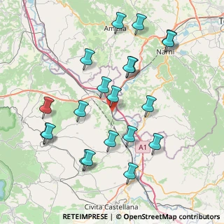 Mappa SS 315, 01028 Orte VT (8.8375)