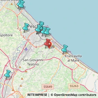 Mappa Via Lago Maggiore, 65129 Pescara PE, Italia (4.67833)