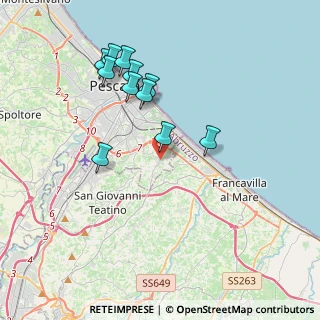 Mappa Via Lago Maggiore, 65129 Pescara PE, Italia (3.85364)