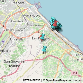 Mappa Via Lago Maggiore, 65129 Pescara PE, Italia (1.7905)