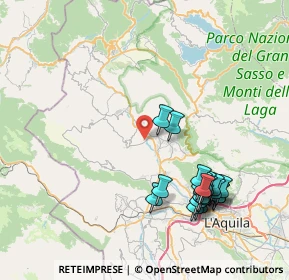 Mappa Via Campo Rendina, 67017 Pizzoli AQ, Italia (9.1745)