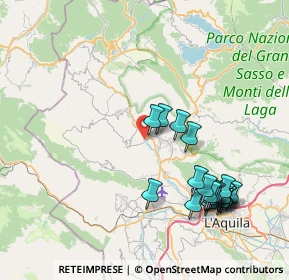 Mappa Via Campo Rendina, 67017 Pizzoli AQ, Italia (9.2025)