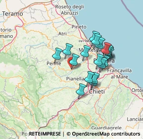 Mappa Z.ind, 65014 Loreto Aprutino PE, Italia (12.05211)