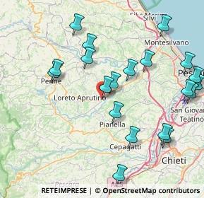 Mappa Z.ind, 65014 Loreto Aprutino PE, Italia (9.518)
