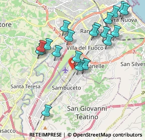 Mappa San Giovanni Teatino, 65128 Pescara PE, Italia (2.14316)
