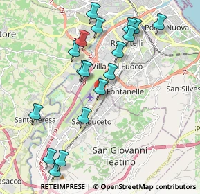 Mappa San Giovanni Teatino, 65128 Pescara PE, Italia (2.21889)