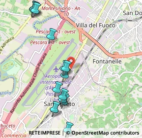 Mappa San Giovanni Teatino, 65128 Pescara PE, Italia (1.24067)