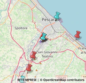 Mappa San Giovanni Teatino, 65128 Pescara PE, Italia (5.35636)