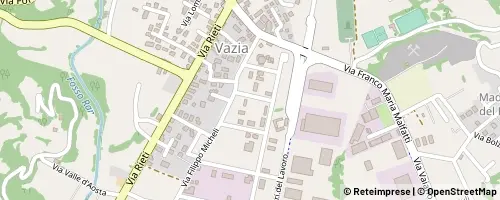 Mappa Rieti