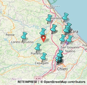 Mappa Contrada Selvaiella, 65010 Spoltore PE, Italia (7.793)