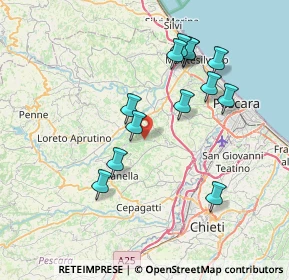 Mappa Contrada Selvaiella, 65010 Spoltore PE, Italia (7.52615)