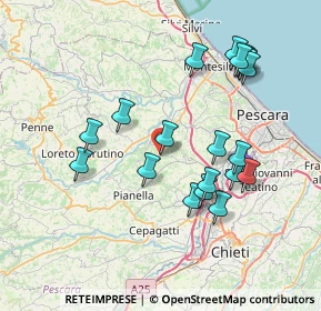 Mappa Contrada Selvaiella, 65010 Spoltore PE, Italia (7.959)