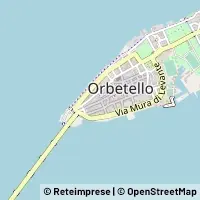 Kaart Orbetello