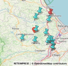 Mappa Contrada Gallo, 65010 Collecorvino PE, Italia (8.00071)