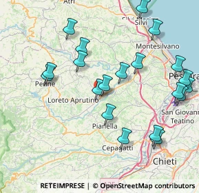 Mappa Contrada Gallo, 65010 Collecorvino PE, Italia (9.187)