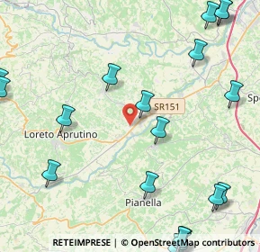 Mappa Contrada Gallo, 65010 Collecorvino PE, Italia (6.66)