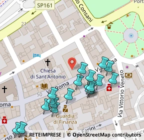 Mappa Via Roma, 58015 Orbetello GR, Italia (0.075)