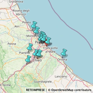 Mappa Contrada Preatro, 66023 Francavilla al Mare CH, Italia (9.65563)