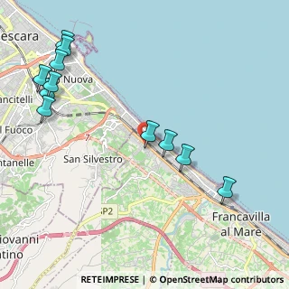 Mappa Contrada Preatro, 66023 Francavilla al Mare CH, Italia (2.72455)