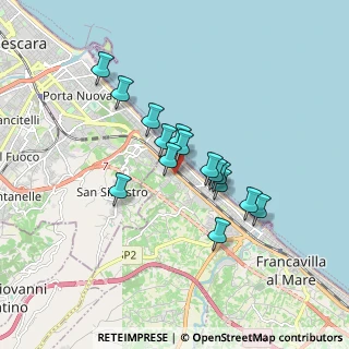 Mappa Contrada Preatro, 66023 Francavilla al Mare CH, Italia (1.392)