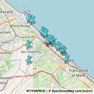 Mappa Contrada Preatro, 66023 Francavilla al Mare CH, Italia (1.475)