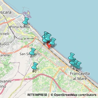 Mappa Viale Monte Velino, 66023 Francavilla al Mare CH, Italia (1.64071)