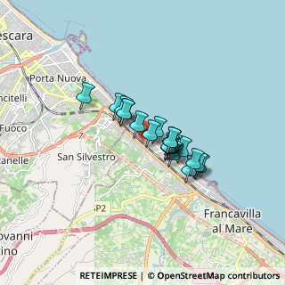 Mappa Viale Monte Velino, 66023 Francavilla al Mare CH, Italia (1.126)
