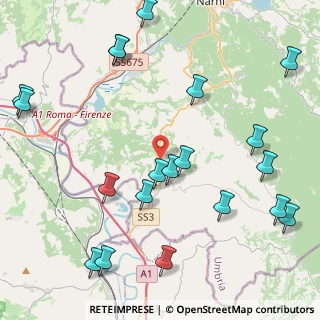 Mappa Via Flaminia, 05030 Otricoli TR, Italia (5.6525)