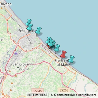 Mappa Viale Alcione Nord, 66023 Francavilla al Mare CH, Italia (2.21182)