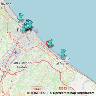 Mappa Viale Alcione Nord, 66023 Francavilla al Mare CH, Italia (4.83)
