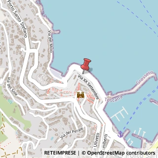 Mappa Lungomare Navigatori, 24, 58019 Monte Argentario, Grosseto (Toscana)