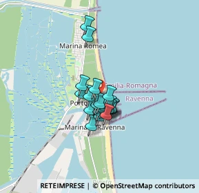 Mappa Via Teseo Guerra, 48123 Ravenna RA, Italia (1.043)