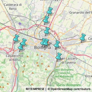 Mappa Largo Alfredo Trombetti, 40126 Bologna BO, Italia (3.70364)