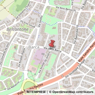 Mappa Via della Barca, 39, 40133 Bologna, Bologna (Emilia Romagna)