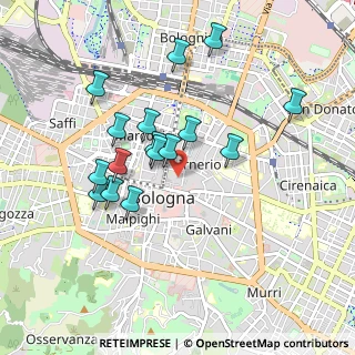 Mappa Via degli Albari, 40126 Bologna BO, Italia (0.8575)