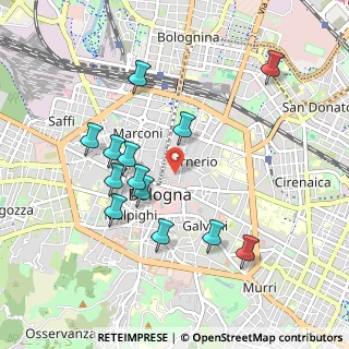 Mappa Via degli Albari, 40126 Bologna BO, Italia (0.95231)