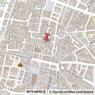Mappa Via Carbonara, 5, 40126 Bologna, Bologna (Emilia Romagna)