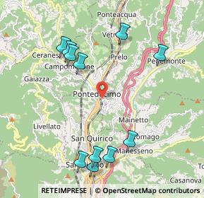 Mappa Val d'Astico, 16164 Genova GE, Italia (2.34)