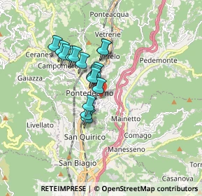 Mappa Via Domenico Carli, 16010 Genova GE, Italia (1.27063)